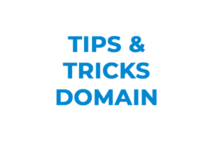 Tips dan Trik seputar Domain